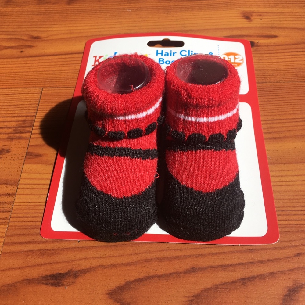 Kidgets Hair Clips & Bootie Set - Picture 2 of 3